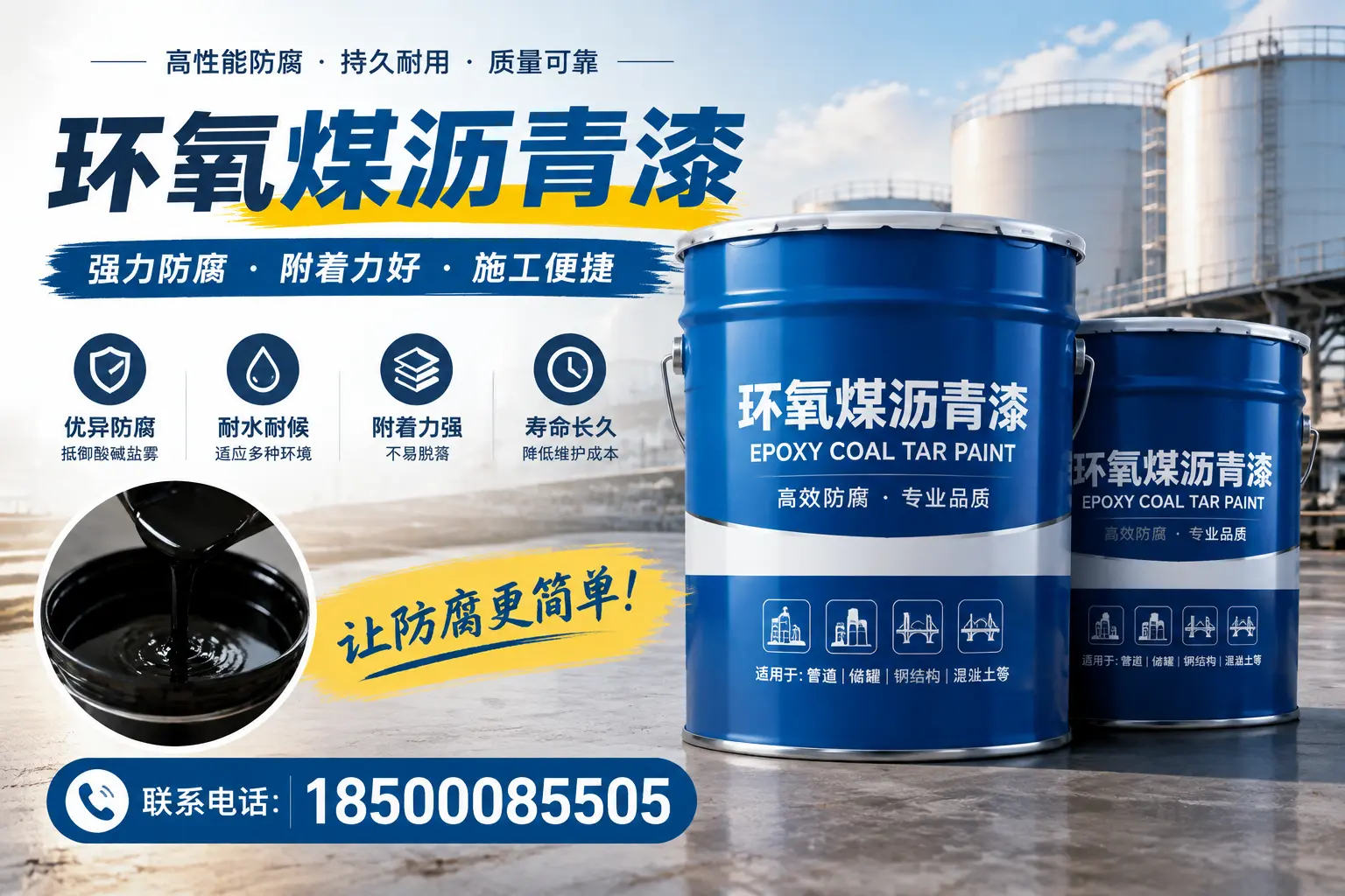 环氧煤沥青漆的环保性分析，莒南企业的选择依据
